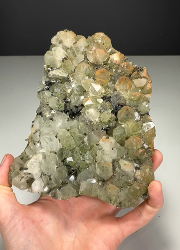 NEW FIND! QUARTZ WITH EPIDOTE FROM HAKKÂRI PROVINCE, TURKEY - Video 1 of 1