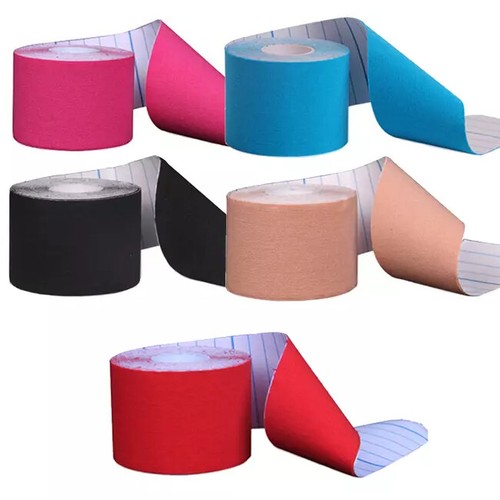 KINESIOLOGY KT TAPE ELASTIC VIBRANT ROLLS PHYSIO MUSCLE SUPPORT SPORTS INJURY UK - 第 6/34 張圖片