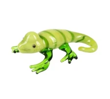 Ganz World Miniature Mini Glass CHAMELEON Collectible Figurine 1 1/4" 