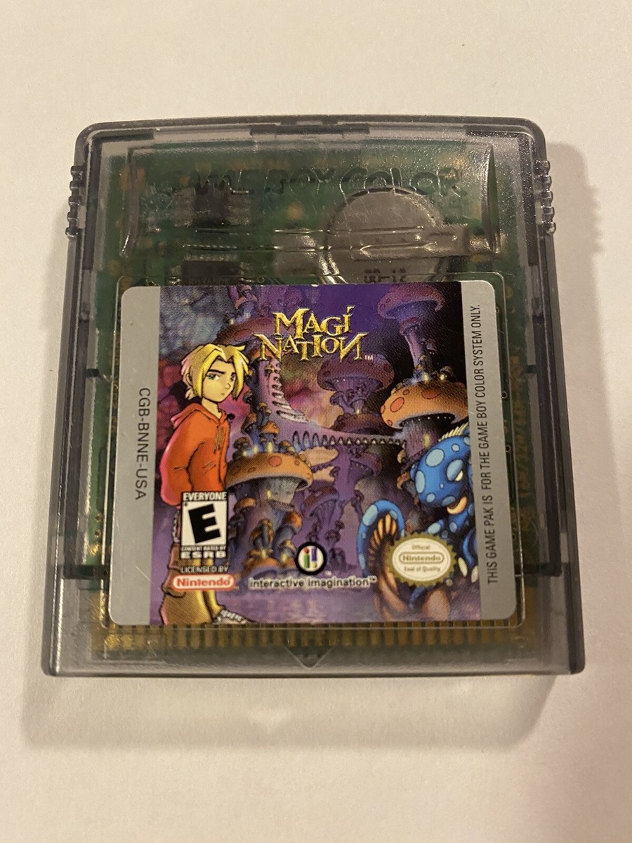 Magi-Nation (Nintendo Game Boy Color, 2001) Authentic Retro