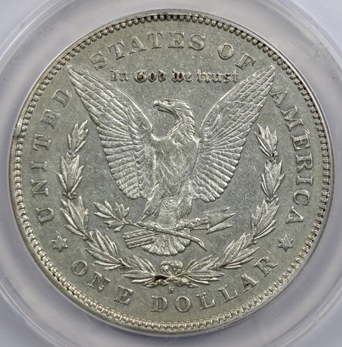 1878-S Morgan Dollar $1 AU 55 Details ANACS - Picture 4 of 4
