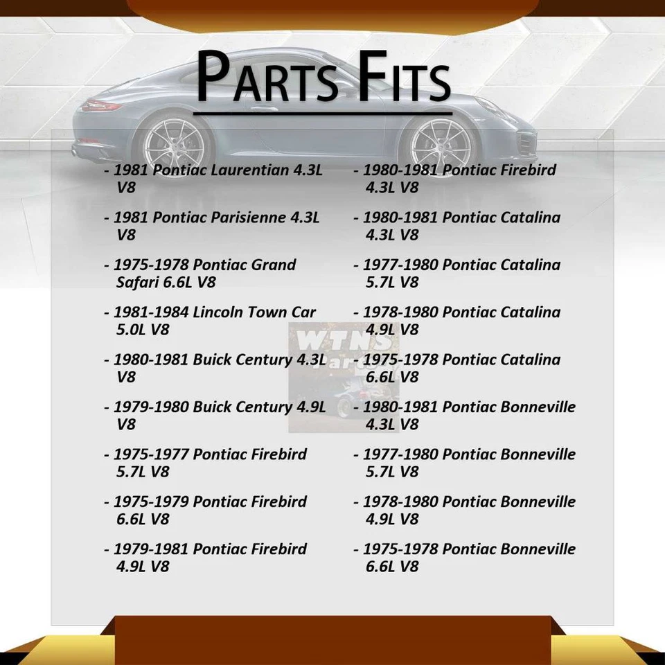 Bujía DENSO 8 PIEZAS para Pontiac Grand Am 6,6 L 1975 Foto 2 de 4