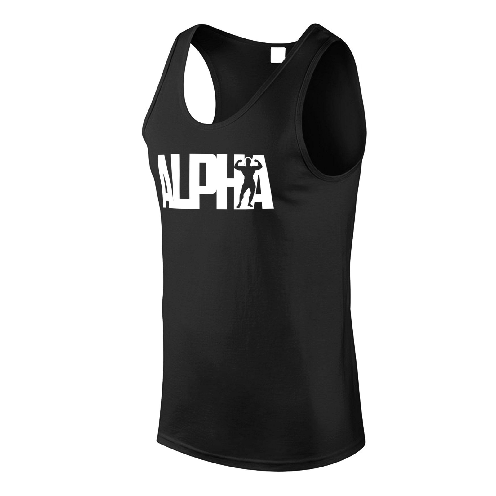 ALPHA Men's Gym Vest Bodybuilding Tank Top TShirt Stringer by GYMTIER eBay