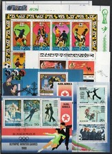 Corea Sellos Bloques Colección Deportes Nº 2
