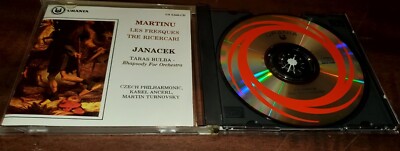 Martinu: Les Fresques Tre Ricercari; Janacek: Taras Bulba (CD 1989 Urania) 