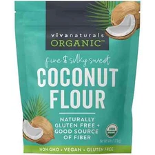 Organic Coconut Flour (4 Lbs) - Gluten Free Flour Substitute for Keto 1.81 Kg