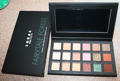 Lorac Fairytale Forest Pro Eyeshadow Palette 18 Shades Full Size New in Box