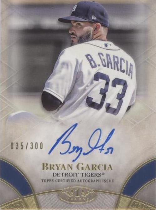 2021 Topps Tier One - Bryan Garcia #BOA-BG - 1 of 1