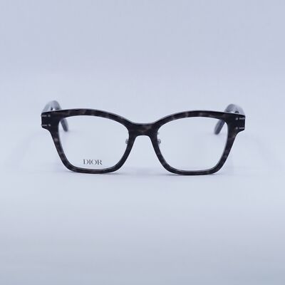Dior DIORSIGNATUREO S2F 6800 Shiny Grey Leopard 53mm Eyeglasses