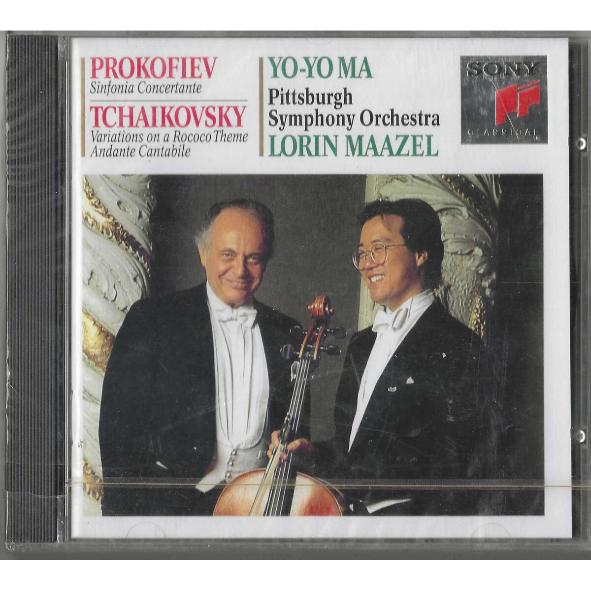 Prokofiev, Tchaikovsky, Yo-Yo Ma, Maazel CD Concertante Symphony / Sealed