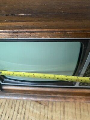 RCA MINIATURE CABINET TV TELEVISION AM 100L 9 RCA MINIATURE CABINET TV TELEVISION AM 100L 9