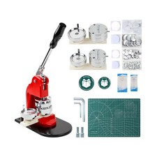 Happizza Button Maker Machine Multiple Sizes - Button Pin Maker 2.25 inch 3 i...