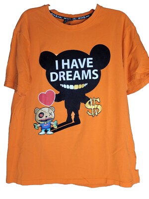 Switch Remarkable Limited Youth XXL/ Men's L I Have Dreams Money Gold Teddy Bear