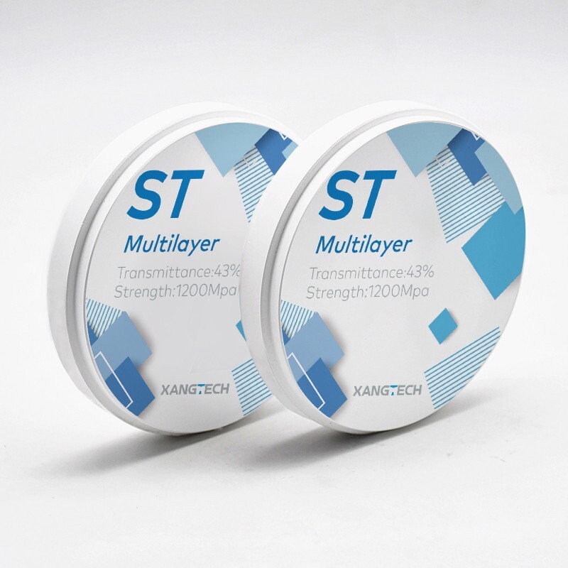 Multilayer Disks Ceramics ST Multilayer Zirconia Blocks Zirconium Discs Translucence 43% ...