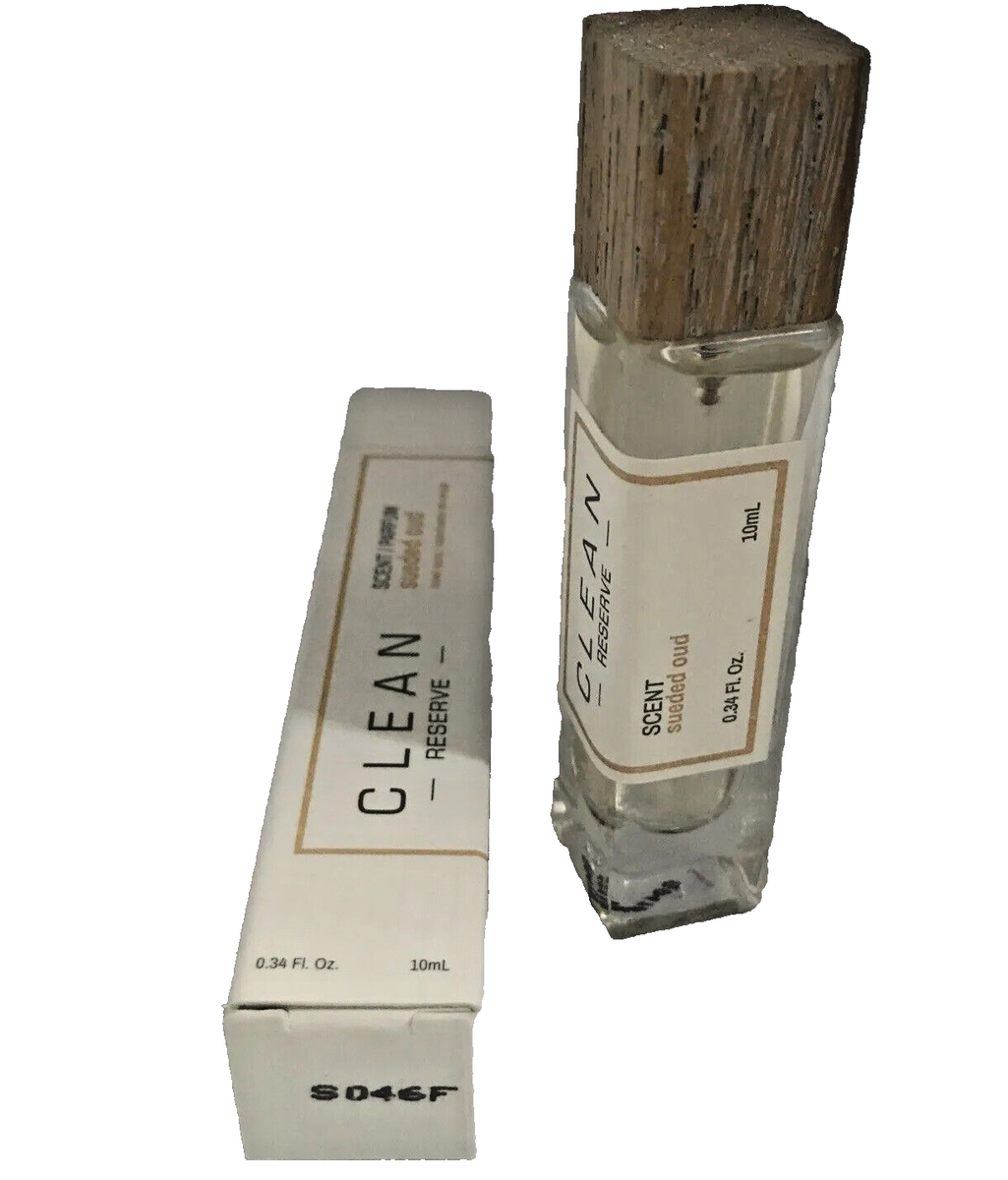 Clean Sueded Oud Travel Spray By Clean - 0.34 oz Clean Sueded Oud Travel Spray By Clean - 0.34 oz