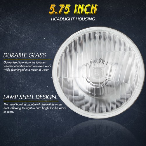 5.75 5-3/4"inch Round LED Headlight Fit For Holden HQ HK HT HX HZ HJ HG Premier - Picture 3 of 20