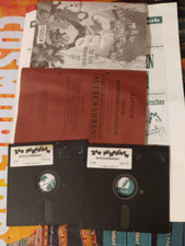 Zak McKracken (Lucasfilm 1988) Commodore C 64 (2 Disks, Manual, Card, Paper)