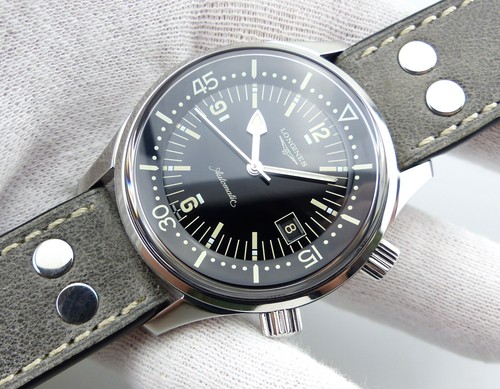LONGINES Legend Diver automático - L3.674.4 - esfera negra - 42 mm - Imagen 10 de 14