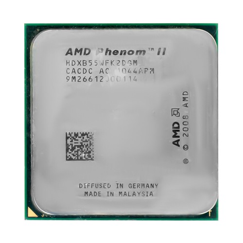 AMD Phenom II X2 B55 HDXB55WFK2DGM 3GHz LGAAM2+AM3