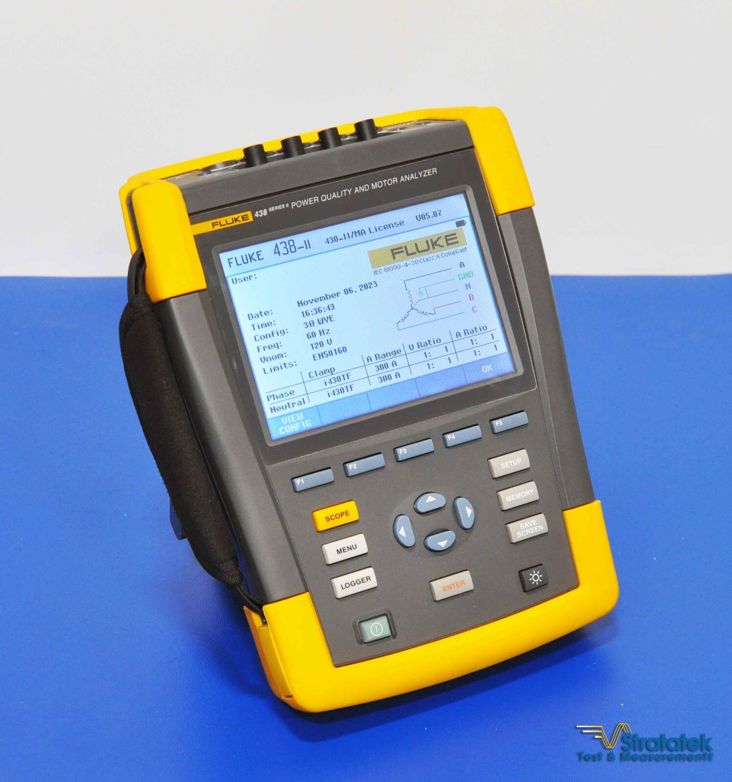 Fluke 438II Power Quality and Motor Analyzer Fluke 438 Series II
