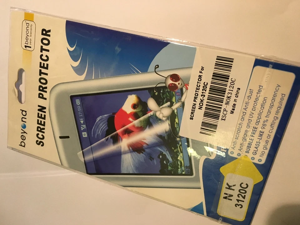 Nokia 3120C Screen Guard Protector in Clear XSCP-NOK3120C. Brand New Sealed pack - Image 4 of 4