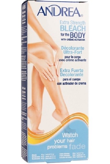 Andrea Creme Bleach For Face Body W Powder Accelerator
