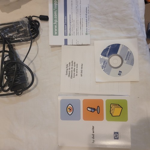 USED Hewlett Packard DVD 300XE DVD Writer w/ Data Cord & Power Supply - Picture 10 of 12