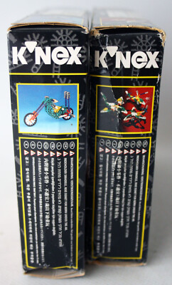 2X RARE VINTAGE 1996 KNEX MOTORBIKE AIPLANE 20507 20509 NEW ! | eBay