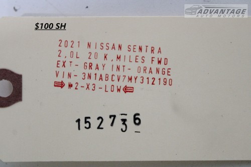 2020-2022 NISSAN SENTRA WHEEL TIRE MICHELIN PRIMACY A/S 215/50 R17 R`17 91V OEM - Picture 10 of 10