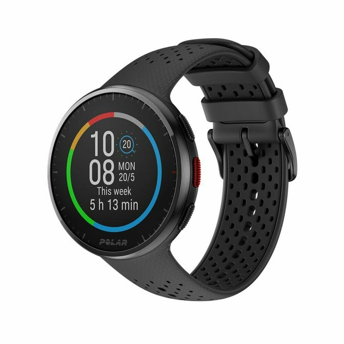 Reloj inteligente Polar unisex Pacer Pro gris
