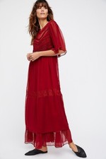 New Free People In The Field Midi Dress sz Small
