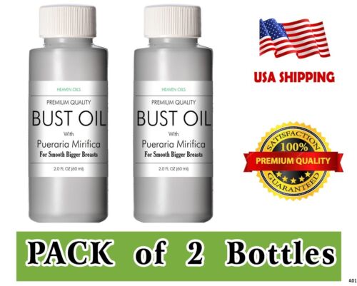 BUST OIL - Pueraria Mirifica Breast Enlargement Oil Bigger Firm - 2 PACK