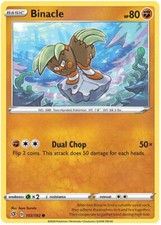 Binacle Pokemon TCG Card 103/192