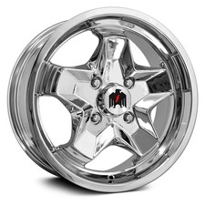 Klassik Rader 944 Porsche Wheels 17x7 40 5x130 71.6 Chrome Rims Set Of 4