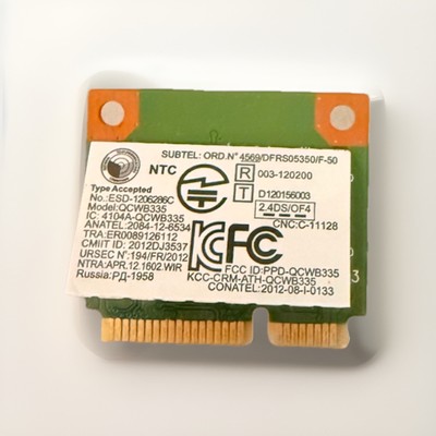 Atheros QCWB335 WLAN 802.11n WiFi & BT For Dell 5GC50 Inspiron 2350 3521 15R