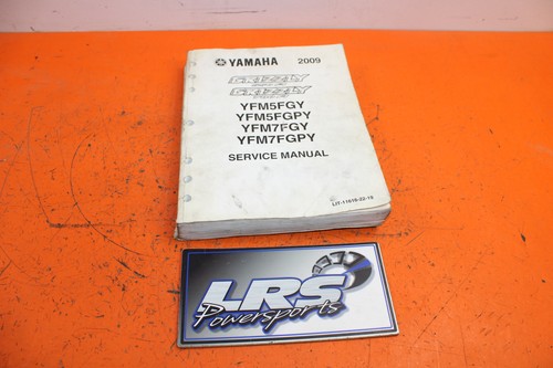 2009 YAMAHA GRIZZLY 550 700 FI YFM5FGY YFM5FGPY SERVICE MANUAL LIT-11616-22-19