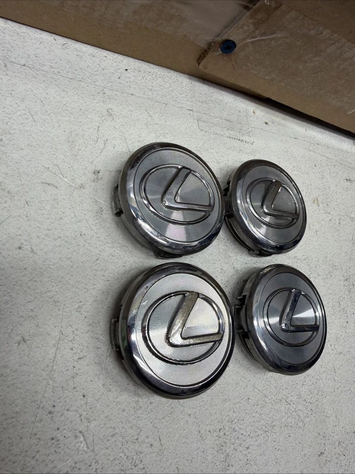 LEXUS ES300 2000 ES330 GS300 GS430 JUEGO DE 4 TAPAS CENTRALES CUBIERTA LLANTA OEM Foto 4 de 4