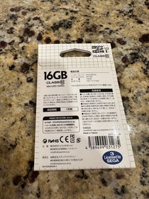 Sega Mega Drive Micro SDHC card 16GB + SD adapter Set