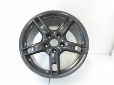 02 Porsche Boxster 986 #1297 Wheel, Five Spoke Black 18x9 Rear 98736213800