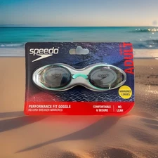 Speedo Performance Fit and Expanded View Goggles 14+ Adult NEW