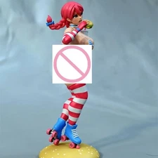 1/24 Cute Girl Eating Hamburger RESIN FIGURE MODEL KIT Unassembled Unpainted 2