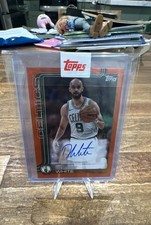 2025-26 Topps - Flagship Real One Autographs Derrick White #TFRA-DW Orange...