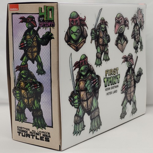 NECA SDCC 2024 TMNT Eastman & Laird First Turtles Action Figure 2-Pack Exclusive - Picture 15 of 23