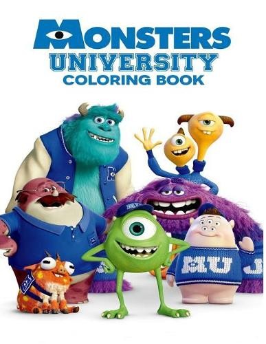 Linda Johnson Monsters University Coloring Book (Paperback)Another great item from Rarewaves USA | Free delivery!