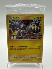 SM150 Raikou Lost Thunder Prerelease Stamped Holo Sealed Promo Pokemon TCG on eBay