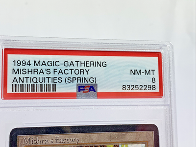 ANTIQUITIES – PSA 8 Mishra's Factory (Spring) – MTG Magic the