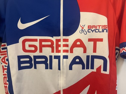 Gran Bretagna - Maglia ciclismo inglese, bicicletta, Nike, taglia small, Made in Italy - Foto 4 di 9