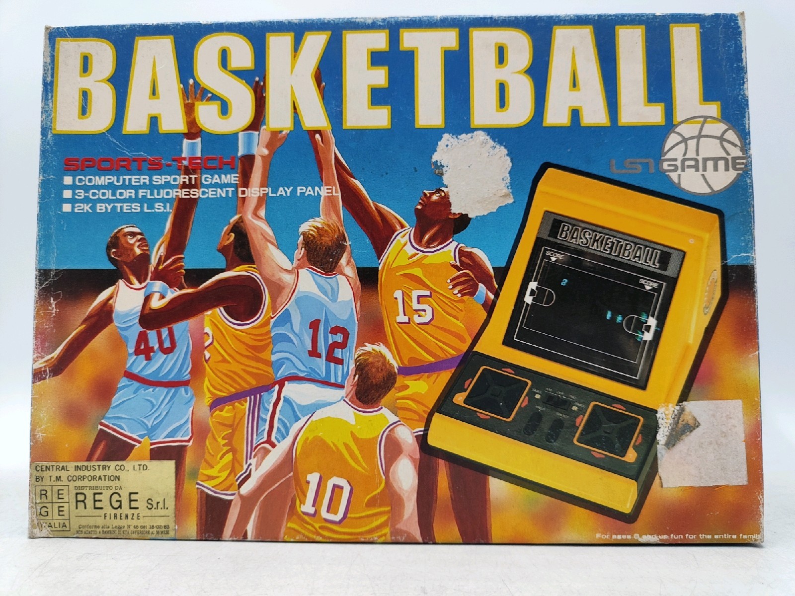 Oggetto di Design Vintage: LSI Basketball Tabletop Arcade 1982