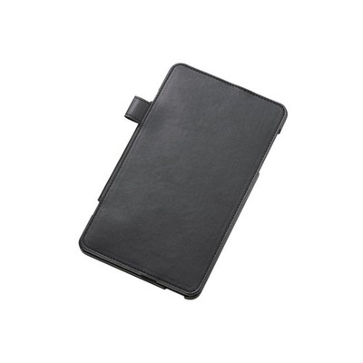 ELECOM dtab soft leather cover 4 level adjustment black