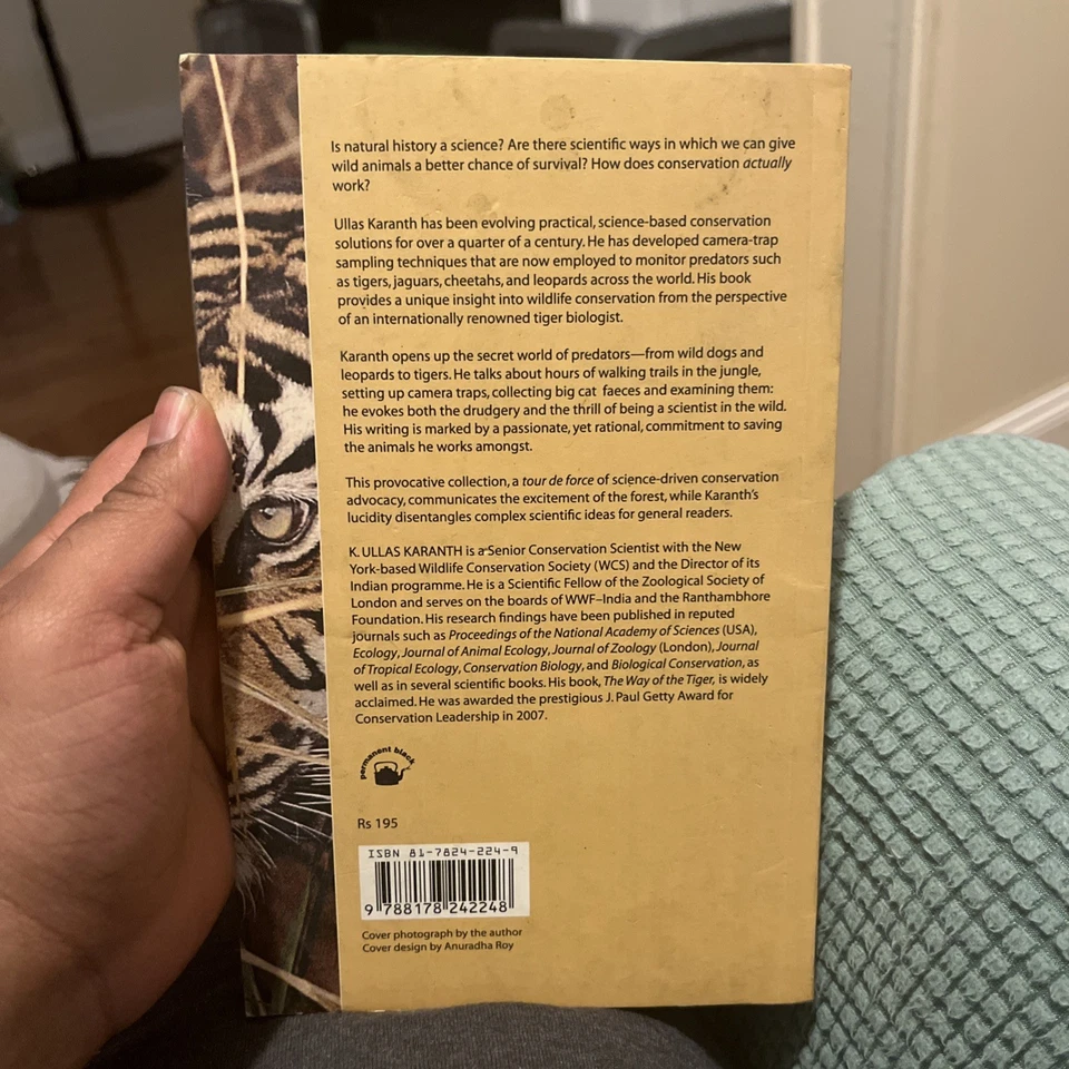 A VIEW FROM THE MACHAN: HOW SCIENCE CAN SAVE THE FRAGILE By K Ullas Karanth - Image 2 of 4